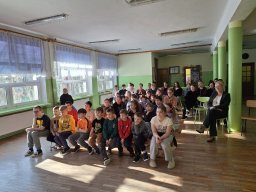 Pokaz historyczny „Rekonstrukto” w naszej szkole